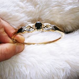 Sterling silver 925 gold plated bracelet